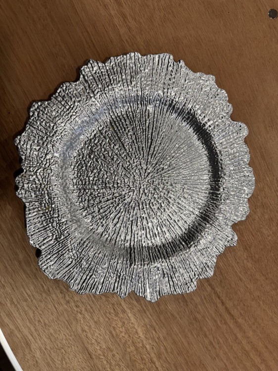 Silver Charger Plate