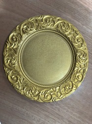 Gold Charger Plate