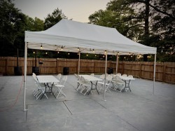 10x20 Popup tent package
